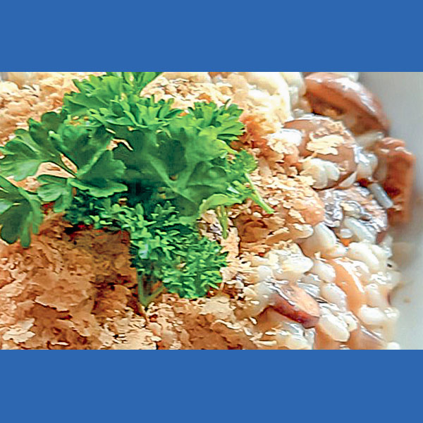 Champignonrisotto recipe